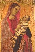 Ambrogio Lorenzetti Madonna oil